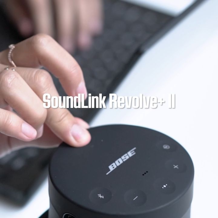Bose SoundLink Revolve Plus II Portable Bluetooth Speaker Garansi