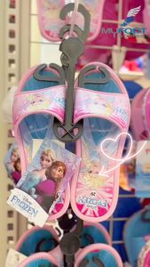 รองเท้าแตะมีส้น สำหรับเด็ก รองเท้าโฟร์เซ่น ลิขสิทธิ์แท้100% รูปแบบ FZ95-96 รองเท้าเด็ก รองเท้าน่ารัก - MFS