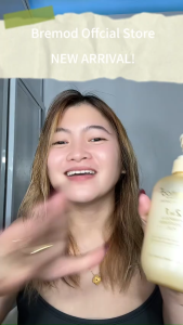 Bremod Premium 2-in-1 Shampoo Conditioner Plus Mild Cleanser With Keratin Coconut Oil BR-X329