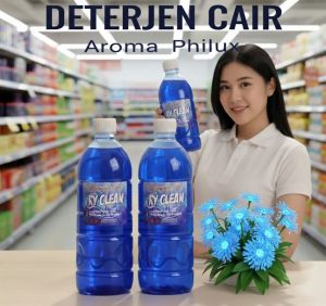Sabun Laundry / Deterjen Cair 1liter / Sabun Baju / Detergen Cair