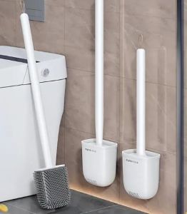 JOYBOS | Soft Rubber Bathroom Cleaning Brush Dead Angle Free