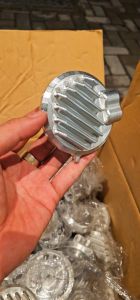 Nắp tròn CNC Nắp cam CNC 3D có ống thông hơi và cảm biến nhiệt Fi cho xe Wave / Dream (có đầu cos)