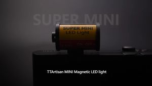 TTARTISAN RGB BI COLOR Daylight Warm Mini Magnetic LED Light 135 35mm Negative Film MVP CAMERA