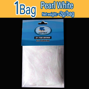 2g/bag UV Ice Dubbing Super Soft Texture Add Sparkling Fibers Fine Mylar-type Synthetic Fly Tying Material
