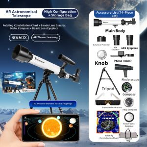 kufire | Educational Toy Telescope for Boys Ages 10-12+