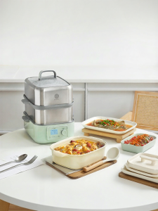 BUYDEEM | Stainless Steel Multi-functional Electric Steamer Large Capacity