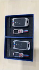 Casing Metal Elegant Kunci Remote Honda Crv Civic Fit 3 Tombol