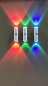 LED Night Light Motion Sensor Wall Lamp Rechargeable Ambient Lights Dimmable Indoor Stair Light Three lighting modes for bathroom kitchen courtyard doorway