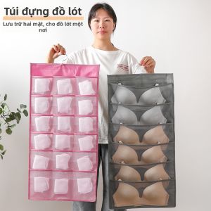 Túi Lưu Trữ Treo Quần Lót Bra Không Dệt Dày