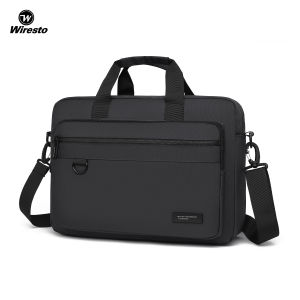 Wiresto Fashion Mens Shoulder Bag Extra-large Capacity Messenger Bag Fashion Trend Travel Bag Business Bag Handbag Lightweight Casual Bag Fashion Leisure Sport Street Bag for College Student
