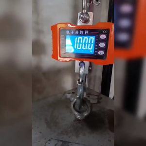 Skala gantung perindustrian 10lbs skala kren aluminium tugas berat serbaguna untuk tapak pembinaan makanan berat