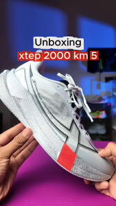 Xtep 2000KM 5.0 Men Running Shoes Cushioning Rebound Shock Absorption Lightweight Stable 874119110023/874118110024
