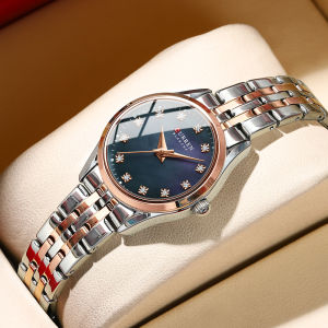 CURREN Fashion Elegant Watch for Women Japanese Movement Stainless steel Strap Luxury Ladies Bracelet Quartz Watches Reloj Mujer