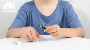 MiraLife Máy mài bút chì lông mày Duckbill Dụng cụ mài bút chì lông mày loại Blade