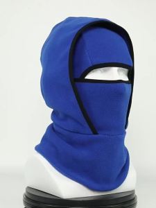 Fleece Thermal Ski Face Mask Double Layer Thickened Multifunctional One-Piece Head Cover for Outdoor Windproof Face Warmth