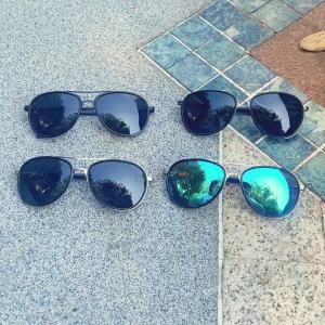 Kính Râm Phân Cực CRIXALIS Retro Pilot Dành Cho Nam Giới Khung Kim Loại Tráng Gương Chất Lượng Chống Phản Chiếu UV400 Để Lái Xe Và Đi Xe Đạp