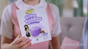 Instant Puding Bubuk / Silky Pudding Moms Recipe Varian Chocolate Korean Stroberi Biskuit Bubble Gum Peach Avocado 155 Gr Pouch Lychee