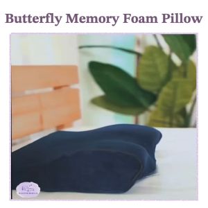 𝐑𝐎𝐎𝐌𝐈𝐇𝐀𝐔𝐒 𝐁𝐮𝐭𝐭𝐞𝐫𝐟𝐥𝐲 𝐌𝐞𝐦𝐨𝐫𝐲 𝐅𝐨𝐚𝐦 𝐏𝐢𝐥𝐥𝐨𝐰💜 Slow Rebound Memory Bantal Tidur Piping Porosity Office Workers Healthy Sleep