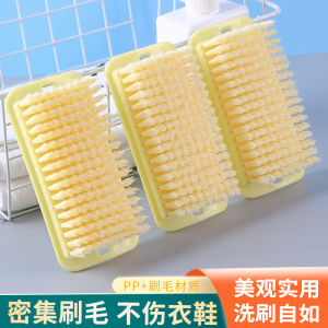 Soft Bristle Laundry Brush for Home Use Shoe Cleaning Clothes Board Brush Multi-Functional Cleaning Brush No Damage to Clothes