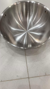 Chảo Inox 2 quai Sâu lòng 304 Ba Lớp Đáy Từ Cao Cấp Dùng Được Bếp Từ(Ticook)