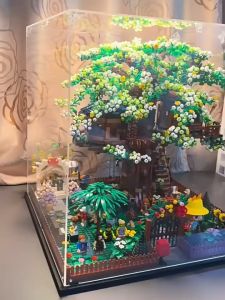 [PRE-ORDER] Display Case Box 21044 Architecture Paris 21034 London 21028 New York (Only display case box No blocks Model)