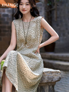Breathable Ramie Sleeveless Dress