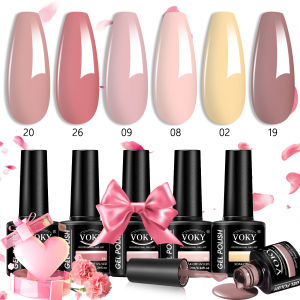 ชุดทำเล็บ 6 ชิ้น/ชุด ดีไซน์ขวดขนาดกะทัดรัด เหมาะสำหรับเป็นของขวัญเซอร์ไพรส์สำหรับสาวๆ ในโอกาสพิเศษ