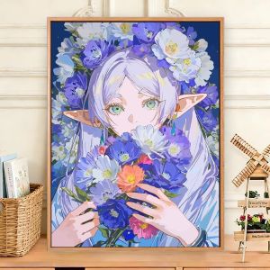 Kayou | Diamond Painting Frieren At The Funeral Diamond Mosaic Handmade Art Exquisite Creative Gift Home Decoration