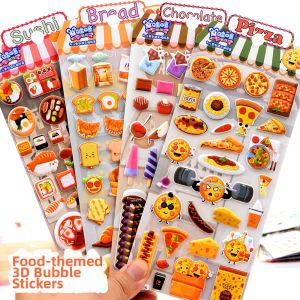 CHUGE | Children Food Stickers 3D
