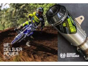 KNALPOT NORIFUMI GTX PRO CARBON Untuk Pnp Motor Bebek