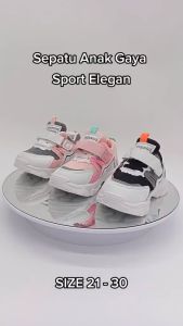 Sepatu Sneakers Anak Laki-Laki Dan Perempuan Gaya Sport Import