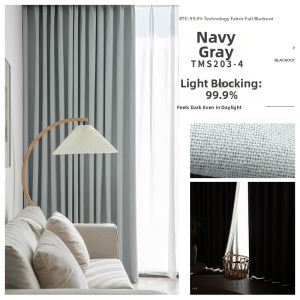 Soundproof Thick Full-Blackout Curtains
