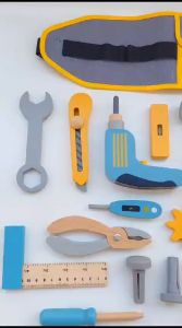 UMU Tool Belt Set - Mainan Kayu Untuk Anak & Mainan Natal Anak