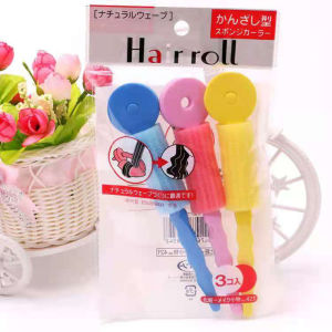 Sponge Hair Curler Hair Curler Foam Roll Sleep Hair Curler Handy Gadget Sleep Hair Curlers Hair Non-Ironing Hair-Styling Circle Head