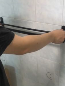 L40/50/60/70CM Aluminum Bathroom Towel Rack Double Towel Bar Toilet Bathroom with Hook Storage Rack毛巾架