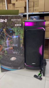 ลำโพงบลูทูธ รุ่น GD-2895 ดอกลำโพง8นิ้ว2ดอก ฟรีไมค์ลอย2ตัวและรีโมท เสียบไมค์สายเพิ่มได้ ปรับBASS TREBLE ECHO ได้ เสียงเบีสแน่น ลำโพงบลูทูธ รุ่น GD-2895 ดอกลำโพง8นิ้ว2ดอก ฟรีไมค์ลอย2ตัวและรีโมท เสียบไมค์สายเพิ่มได้ ปรับBASS TREBLE ECHO ได้ เสียงเบีสแน่น