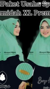 KASUARI HIJAB - PAKET USAHA 5pcs HAMIDAH XL PREMIUM - DAILY HIJAB INSTAN