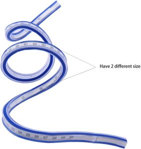 40/60cm Flexible Curve Ruler French Curve Drafting Rulers Drawing Tool for Engineering Drawing Design Graphics Garment Design