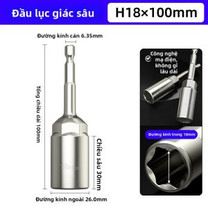 DAIENGONGJU | Đầu vít tự khoan lục giác sâu dài 8mm