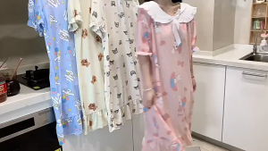 🫰🏻 Sweetie Store 🫰🏻 [ READY STOCK ] Women Pyjamas Japanese Cute Female Student Home Clothes Size M-2XL