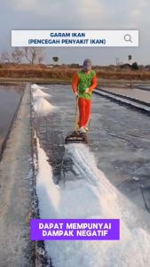 Garam Garem Ikan 500gr Kristal Grade A Premium Mencegah Penyakit Ikan Kolam Aquarium