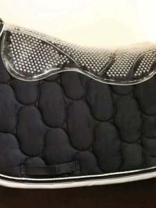 Equestrian Silicone Pad Saddle Pad Shock Absorption Anti-slip Balance Equine Equipment Horseback Riding Sports Mat