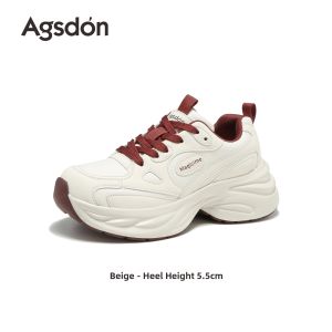 Agsdon | Platform Elevated Retro Casual Shoes