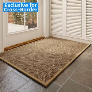 Non-slip Household Door Mat Jute Woven