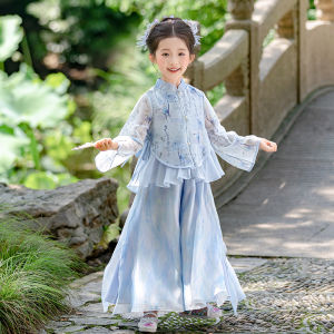 MPW | New Traditional Chinese Style Outfit for Children 2025 Two-Piece Set