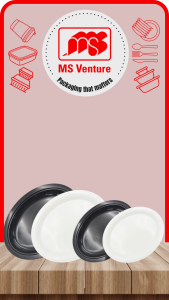 {MSV} Quality Oval Plastic Plates 10-11 inch & Oval Trays with Lids Microwavable BPA Free Durable Reusable MS 270P MS 280P