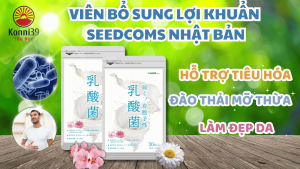 [XẢ DATE 8/2026] VIÊN BỔ SUNG LỢI KHUẨN CHO CƠ THỂ SEEDCOMS NHẬT BẢN (GÓI DÙNG 30 NGÀY)