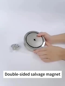 READY HYSAMTA Magnet Gantungan 195 kg super kuat mencari harta karun logam paku besi dalam laut