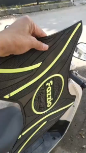 Pijakan Kaki Karpet Motor FAZZIO bahan karet premium tebal anti luntur anti licin