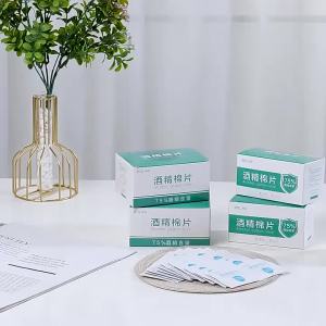 Disposable and Convenient Alcohol Cotton Pads for Cleaning Mobile Phone Screens Disinfecting and Caring for Wounds Alcohol Wip